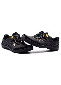 Męskie buty trekkingowe 268 czarne ze sklepu butyolivier w kategorii Buty trekkingowe męskie - zdjęcie 162370319