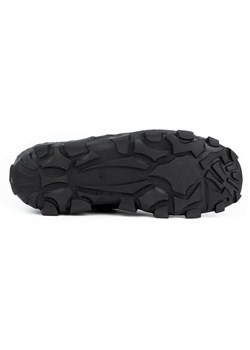 Skórzane buty trekkingowe męskie 214GT czarne ze sklepu butyolivier w kategorii Buty trekkingowe męskie - zdjęcie 162370599