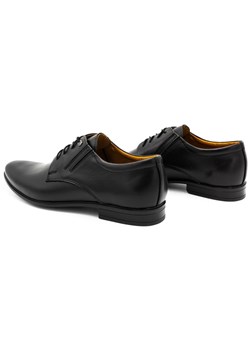 Buty męskie skórzane wizytowe 480 czarne ze sklepu butyolivier w kategorii Buty eleganckie męskie - zdjęcie 162371498