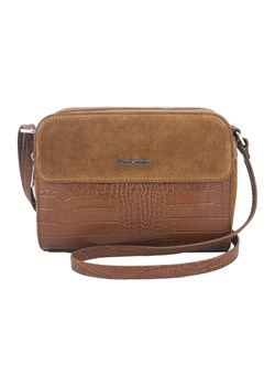 Stylowa torebka crossbody trzykomorowa - Brązowa jasna ze sklepu butyolivier w kategorii Listonoszki - zdjęcie 162377885