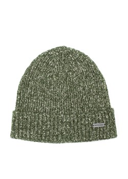 Męska czapka prążkowana zielono-biała ze sklepu WITTCHEN w kategorii Czapki zimowe męskie - zdjęcie 162382739