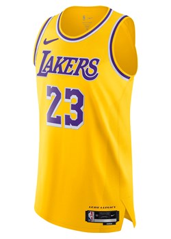 Koszulka męska Nike Dri-FIT ADV NBA Authentic Los Angeles Lakers Icon Edition 2022/23 - Żółty ze sklepu Nike poland w kategorii T-shirty męskie - zdjęcie 162395236
