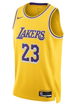 Koszulka męska Nike Dri-FIT NBA Swingman Los Angeles Lakers Icon Edition 2022/23 - Żółty ze sklepu Nike poland w kategorii T-shirty męskie - zdjęcie 162395249