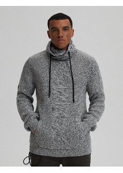 Sweter ROVEZZ Melanż Sól-Pieprz S ze sklepu Diverse w kategorii Swetry męskie - zdjęcie 162398079