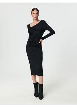 Sinsay - Sukienka midi - czarny ze sklepu Sinsay w kategorii Sukienki - zdjęcie 162401917
