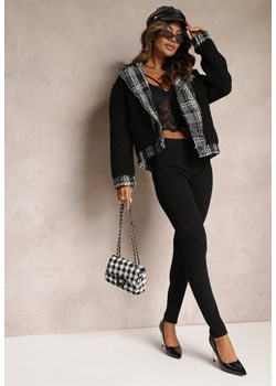 Czarne Jeansy o Fasonie Skinny Trikese ze sklepu Renee odzież w kategorii Jeansy damskie - zdjęcie 162402247