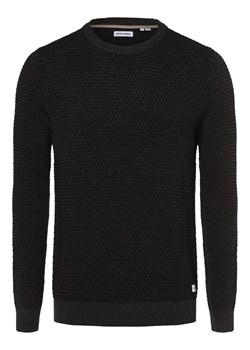 Jack & Jones Sweter męski Mężczyźni Bawełna antracytowy wzorzysty ze sklepu vangraaf w kategorii Swetry męskie - zdjęcie 162402447