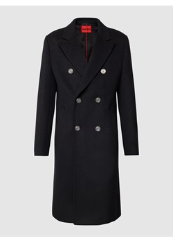 Krótki płaszcz z kołnierzem z połami model ‘Miroy’ ze sklepu Peek&Cloppenburg  w kategorii Płaszcze męskie - zdjęcie 162408065