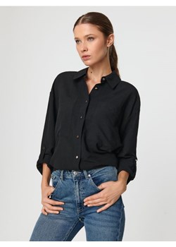 Sinsay - Koszula z kieszeniami - czarny ze sklepu Sinsay w kategorii Koszule damskie - zdjęcie 162410709