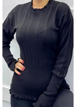 Sweter ROBILMA BLACK ze sklepu Ivet Shop w kategorii Swetry damskie - zdjęcie 162411328