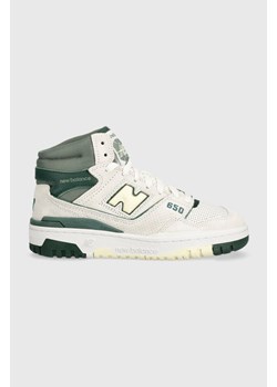New Balance sneakersy zamszowe BB650RVG kolor biały ze sklepu PRM w kategorii Buty sportowe damskie - zdjęcie 162411397