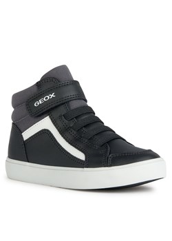 Sneakersy Geox J Gisli Boy J365CC 05410 C0005 S Black/Dk Grey ze sklepu eobuwie.pl w kategorii Półbuty dziecięce - zdjęcie 162414097