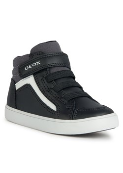 Sneakersy Geox B Gisli Boy B361NF 05410 C0005 M Black/Dk Grey ze sklepu eobuwie.pl w kategorii Półbuty dziecięce - zdjęcie 162414099