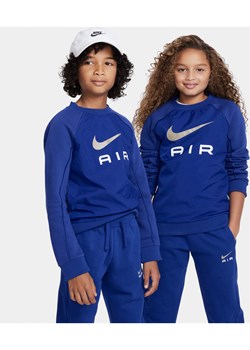 Bluza dresowa dla dużych dzieci Nike Air - Niebieski ze sklepu Nike poland w kategorii Bluzy chłopięce - zdjęcie 162417736