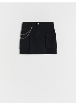 Reserved - Spódnica z kieszeniami - czarny ze sklepu Reserved w kategorii Spódnice dziewczęce - zdjęcie 162488949