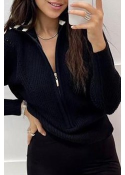 Sweter MANSEDA BLACK ze sklepu Ivet Shop w kategorii Swetry damskie - zdjęcie 162490236