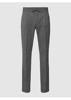 Spodnie z wpuszczanymi kieszeniami model ‘DOBBY’ ze sklepu Peek&Cloppenburg  w kategorii Spodnie męskie - zdjęcie 162490476