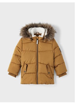 NAME IT Kurtka puchowa 13218515 Beżowy Regular Fit ze sklepu MODIVO w kategorii Kombinezony i kurtki - zdjęcie 162492669