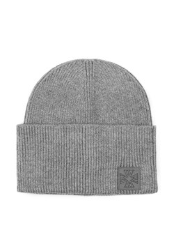 Damska czapka klasyczna szara ze sklepu WITTCHEN w kategorii Czapki zimowe damskie - zdjęcie 162495548