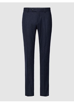 Spodnie do garnituru z delikatnym tkanym wzorem model 'Tomte' ze sklepu Peek&Cloppenburg  w kategorii Spodnie męskie - zdjęcie 162497758