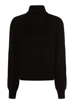 Noisy May Sweter damski Kobiety Sztuczne włókno czarny jednolity ze sklepu vangraaf w kategorii Swetry damskie - zdjęcie 162500705