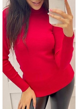 Sweter LERILMA RED ze sklepu Ivet Shop w kategorii Swetry damskie - zdjęcie 162501396