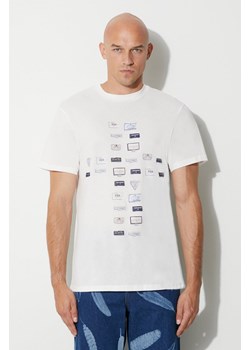 424 t-shirt bawełniany kolor biały z nadrukiem 35424M01.236532 ze sklepu PRM w kategorii T-shirty męskie - zdjęcie 162501549