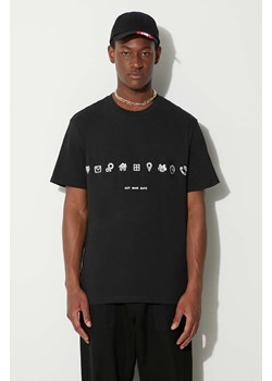 KSUBI t-shirt bawełniany kolor czarny z nadrukiem ze sklepu PRM w kategorii T-shirty męskie - zdjęcie 162501557