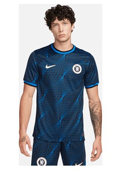 Męska koszulka piłkarska Nike Dri-FIT Chelsea F.C. Stadium 2023/24 (wersja wyjazdowa) - Niebieski ze sklepu Nike poland w kategorii T-shirty męskie - zdjęcie 162506187