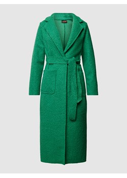 Płaszcz z wiązanym paskiem ze sklepu Peek&Cloppenburg  w kategorii Płaszcze damskie - zdjęcie 162506905