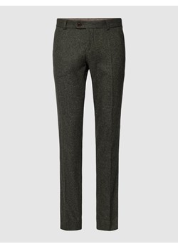 Spodnie do garnituru z delikatnym tkanym wzorem model 'Tomte' ze sklepu Peek&Cloppenburg  w kategorii Spodnie męskie - zdjęcie 162506976