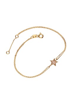 Złota bransoletka 333 podwójny łańcuszek gwiazdka 1,43 g ze sklepu LOVRIN w kategorii Bransoletki - zdjęcie 162510485