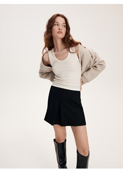 Reserved - Spódnica z szortam - czarny ze sklepu Reserved w kategorii Spódnice - zdjęcie 162511975
