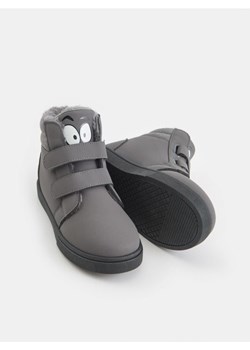 Sinsay - Sneakersy za kostkę - szary ze sklepu Sinsay w kategorii Buty zimowe dziecięce - zdjęcie 162512949