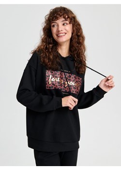 Sinsay - Bluza z nadrukiem - czarny ze sklepu Sinsay w kategorii Bluzy damskie - zdjęcie 162512997