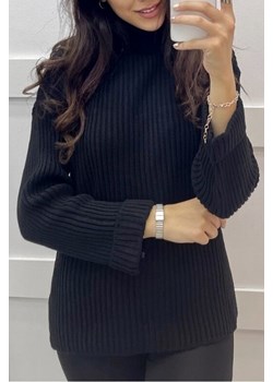 Sweter PRALOMA BLACK ze sklepu Ivet Shop w kategorii Swetry damskie - zdjęcie 162514985