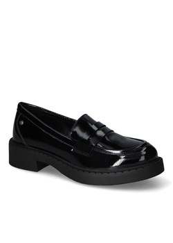 Mokasyny Potocki 23-12174BKP Czarne lakier ze sklepu Arturo-obuwie w kategorii Mokasyny damskie - zdjęcie 162517446