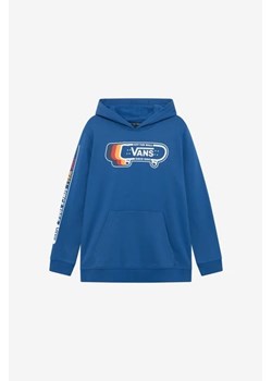 VANS Bluza z kapturem - Niebieski - Chłopiec - S (134CM) ze sklepu Halfprice w kategorii Bluzy chłopięce - zdjęcie 162523758