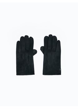 Rękawiczki męskie czarne Meny 906 ze sklepu Big Star w kategorii Rękawiczki męskie - zdjęcie 162535729