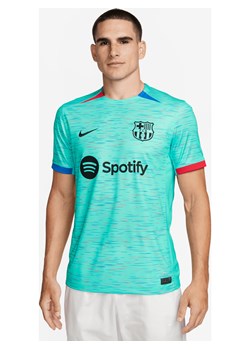 Męska koszulka piłkarska Nike Dri-FIT FC Barcelona Stadium 2023/24 (wersja trzecia) - Niebieski ze sklepu Nike poland w kategorii T-shirty męskie - zdjęcie 162542296