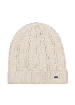 Damska czapka z warkoczowym splotem ze sklepu WITTCHEN w kategorii Czapki zimowe damskie - zdjęcie 162549305