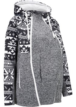 Bluza rozpinana ciążowa z polaru, z wstawką na nosidełko ze sklepu bonprix w kategorii Bluzy ciążowe - zdjęcie 162588746