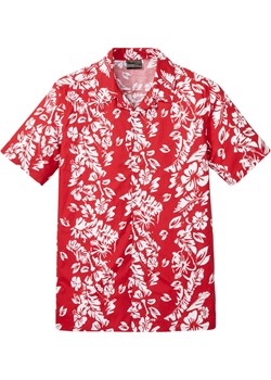 Koszula z krótkim rękawem, z nadrukiem w hawajskim stylu ze sklepu bonprix w kategorii Koszule chłopięce - zdjęcie 162598426