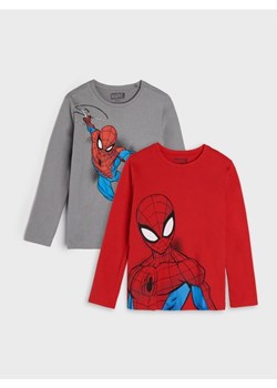 Sinsay - Koszulki Spiderman 2 pack - szary ze sklepu Sinsay w kategorii T-shirty chłopięce - zdjęcie 162626697