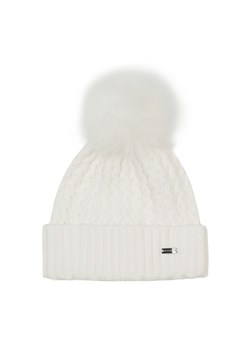 Damska czapka o splocie w drobny wzór ze sklepu WITTCHEN w kategorii Czapki zimowe damskie - zdjęcie 162641089