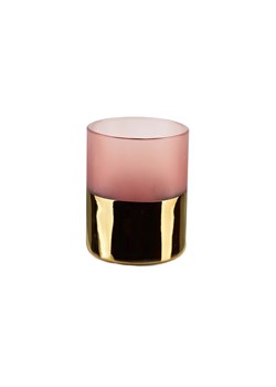 RITA PINK świecznik szklany - różowy ze sklepu 5.10.15 w kategorii Świeczniki - zdjęcie 162696375