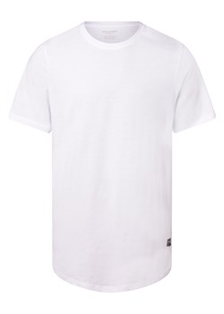 Jack & Jones T-shirt męski Mężczyźni Bawełna biały jednolity ze sklepu vangraaf w kategorii T-shirty męskie - zdjęcie 162702225