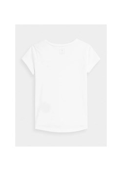 Koszulka dziewczęca 4FJAW23TTSHF0816 4F ze sklepu SPORT-SHOP.pl w kategorii Bluzki dziewczęce - zdjęcie 162703189