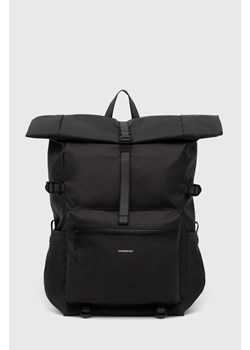Sandqvist plecak Ruben 2.0 kolor czarny duży gładki SQA1609 ze sklepu PRM w kategorii Plecaki - zdjęcie 162705617