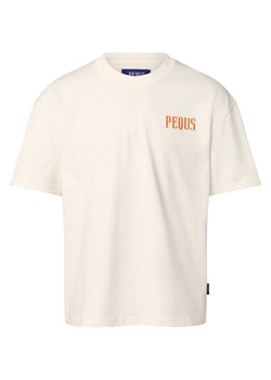 PEQUS T-shirt męski Mężczyźni Bawełna écru nadruk ze sklepu vangraaf w kategorii T-shirty męskie - zdjęcie 162706485